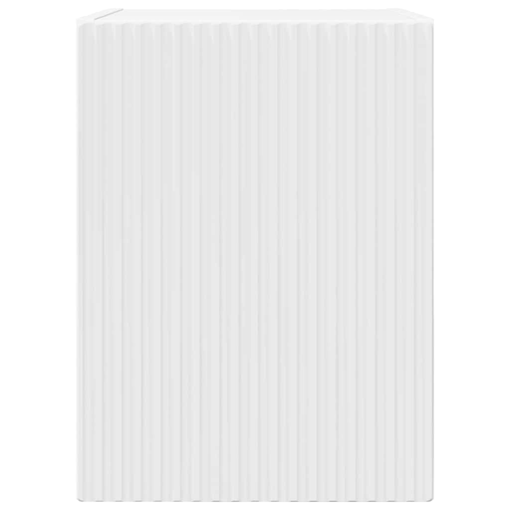 TV zidni ormar Zidne 2 pcs Sjajno bijelo 30 x 31 x 40 cm