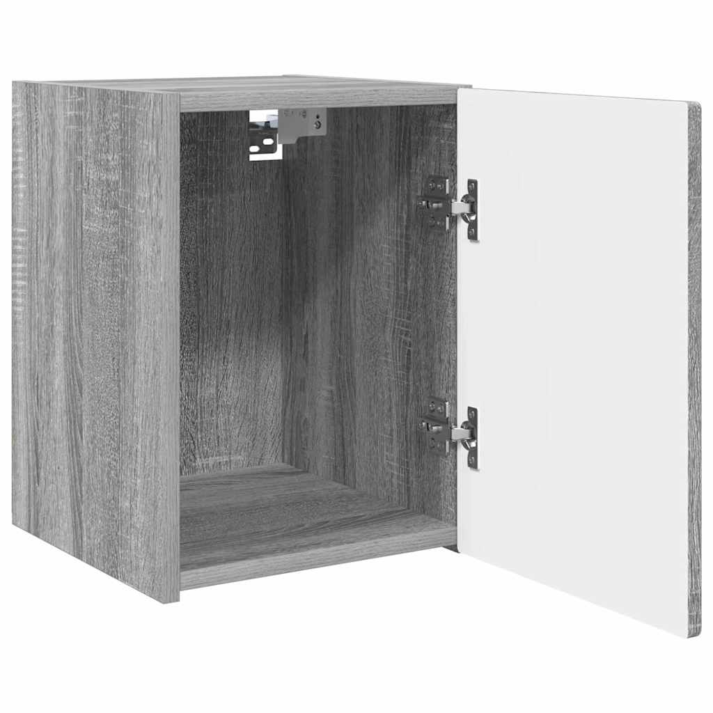 TV zidni ormar Siva Sonoma 30 x 31 x 40 cm Konstruirano drvo