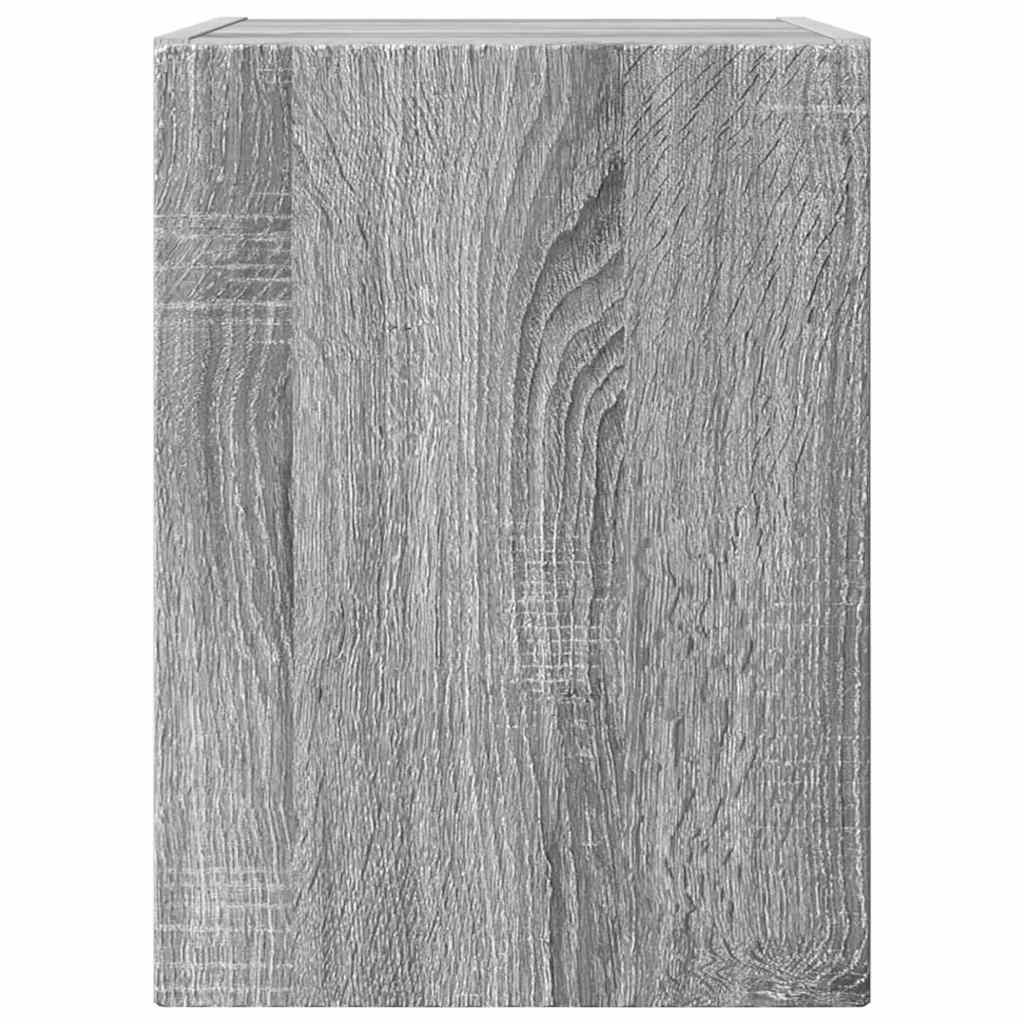 TV zidni ormar Siva Sonoma 30 x 31 x 40 cm Konstruirano drvo
