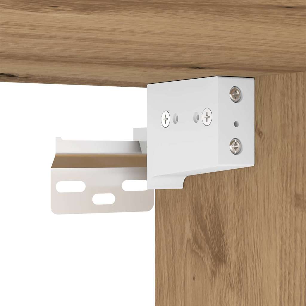 TV zidni ormar 2 pcs Umjetnička hrastovina 30 x 31 x 40 cm