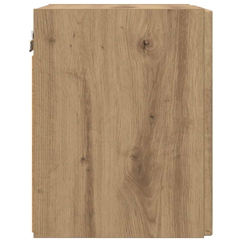 TV zidni ormar 2 pcs Umjetnička hrastovina 30 x 31 x 40 cm