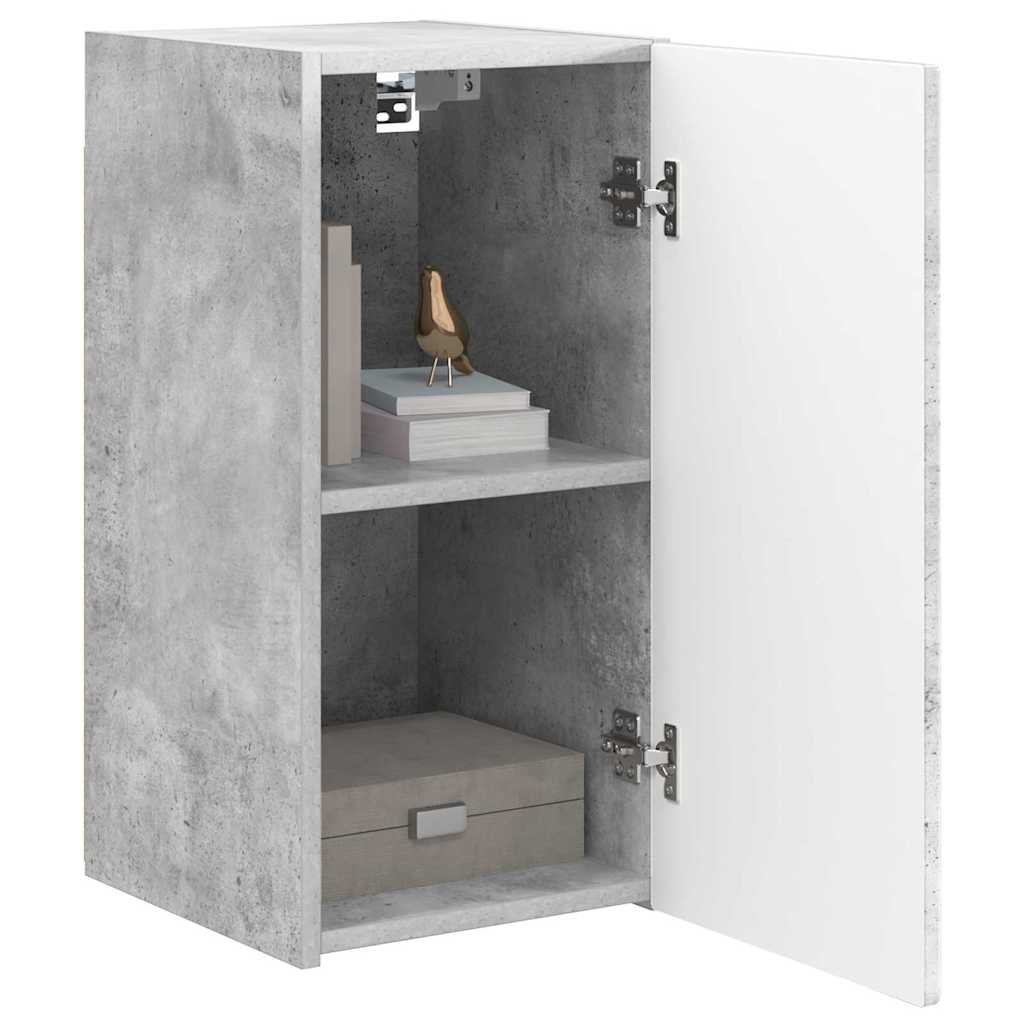 TV zidni ormar Zidne Beton 30 x 31 x 60 cm Konstruirano drvo