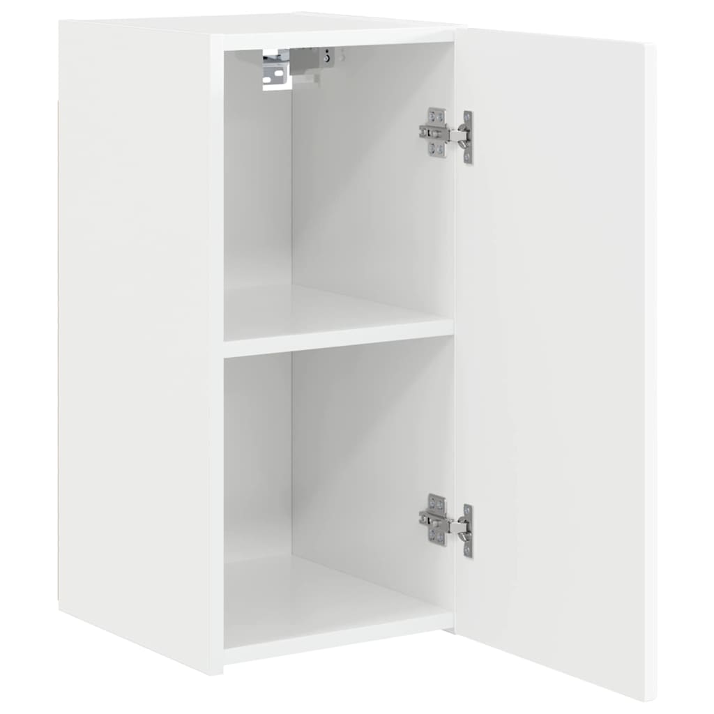 TV zidni ormar Sjajno bijelo 30 x 31 x 60 cm Konstruirano drvo