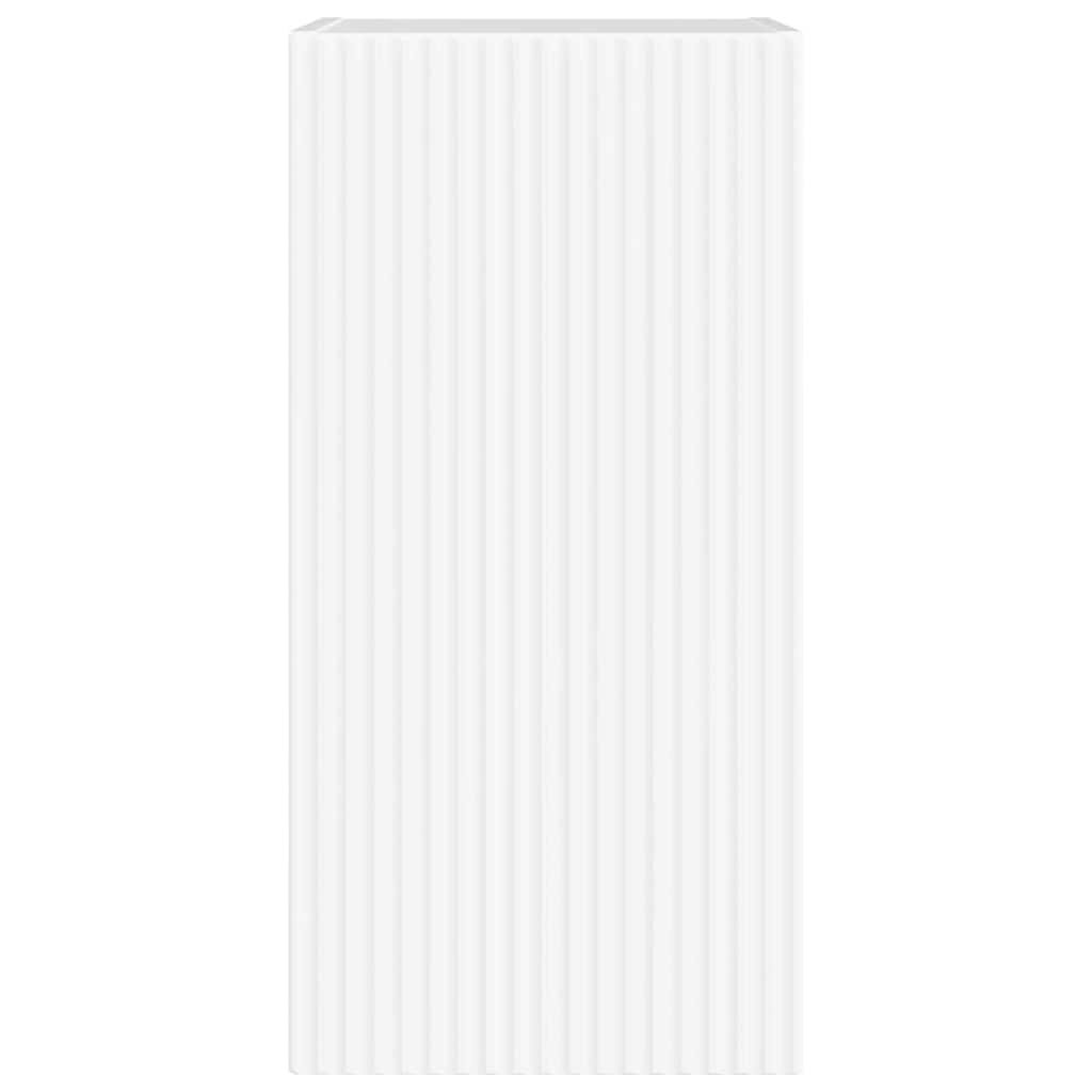 TV zidni ormar Zidne 2 pcs Sjajno bijelo 30 x 31 x 60 cm