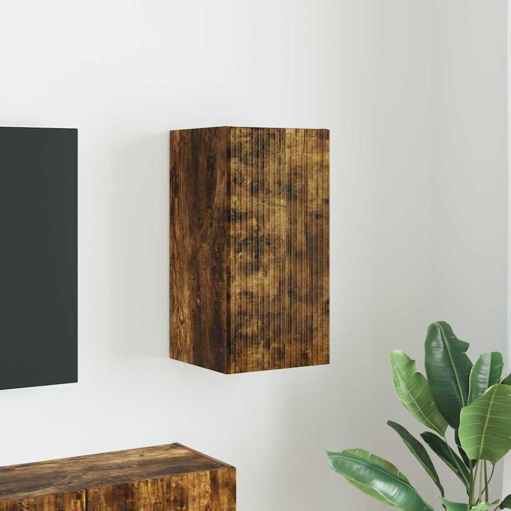 TV zidni ormar Dimljeni hrast 30 x 31 x 60 cm Konstruirano drvo