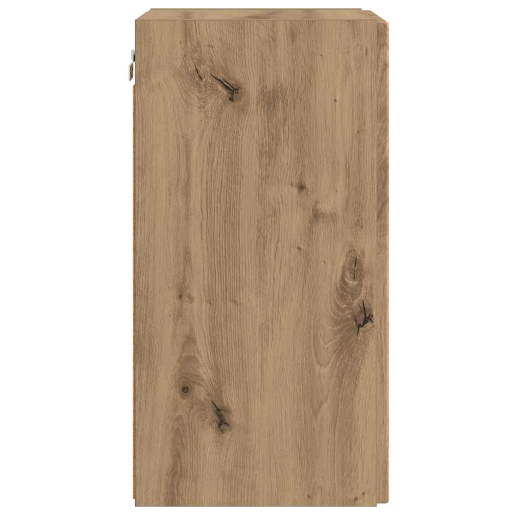 TV zidni ormar 2 pcs Umjetnička hrastovina 30 x 31 x 60 cm