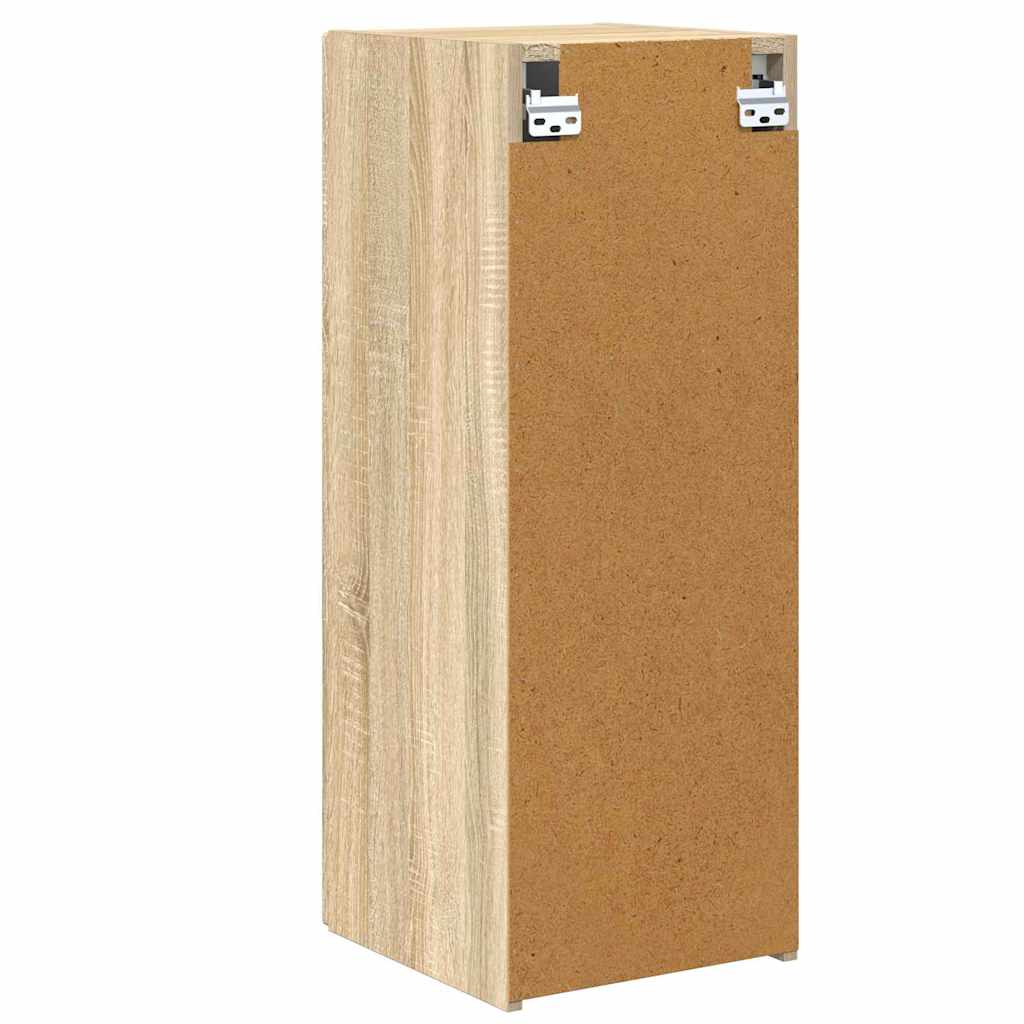 TV zidni ormar 2 pcs Sonoma 30 x 31 x 80 cm Konstruirano drvo