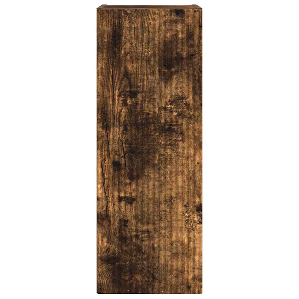 TV zidni ormar Zidne 2 pcs Dimljeni hrast 30 x 31 x 80 cm