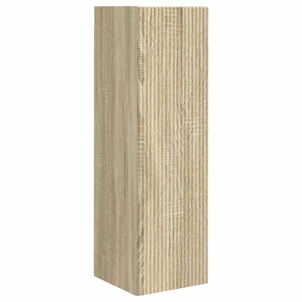 TV zidni ormar 2 pcs Sonoma 30 x 31 x 100 cm Konstruirano drvo