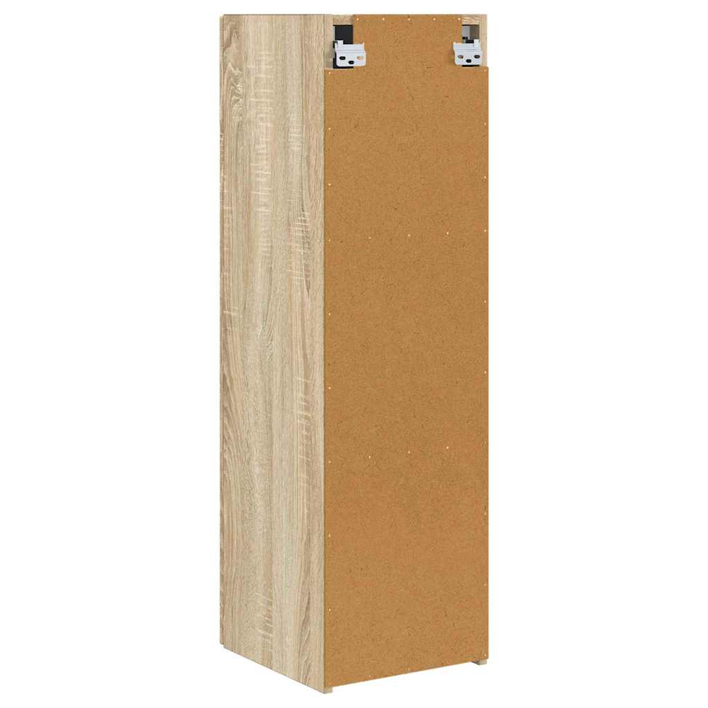 TV zidni ormar 2 pcs Sonoma 30 x 31 x 100 cm Konstruirano drvo