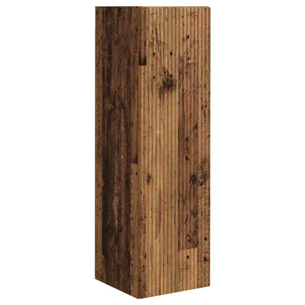 TV zidni ormar Staro drvo 30 x 31 x 100 cm Konstruirano drvo