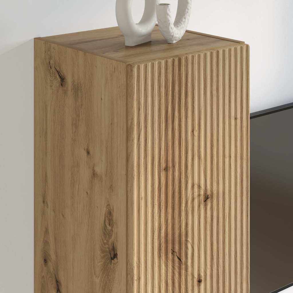 TV zidni ormar Zidne Umjetnička hrastovina 30 x 31 x 100 cm