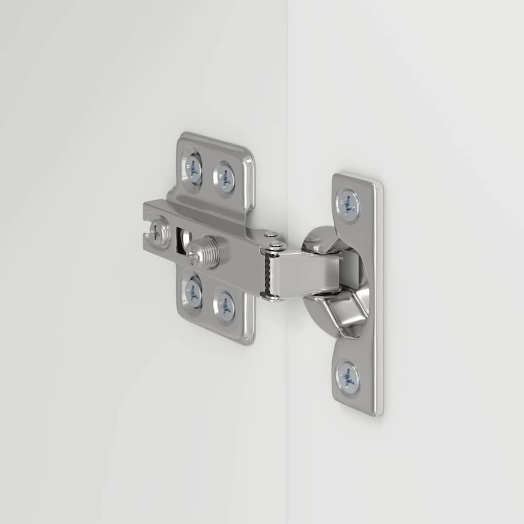 TV zidni ormar 2 pcs Bijelo 59,5 x 31 x 40 cm Konstruirano drvo
