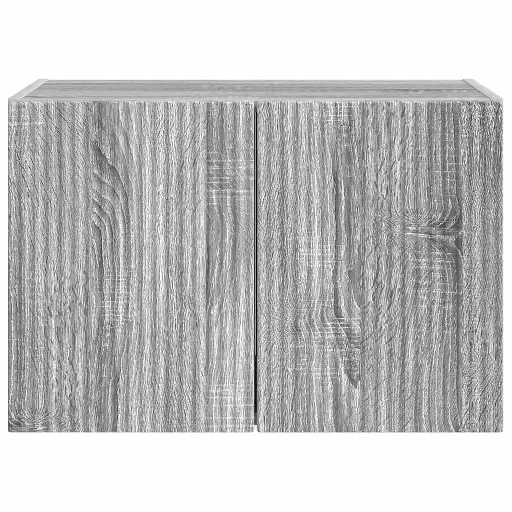 TV zidni ormar Siva Sonoma 59,5 x 31 x 40 cm Konstruirano drvo