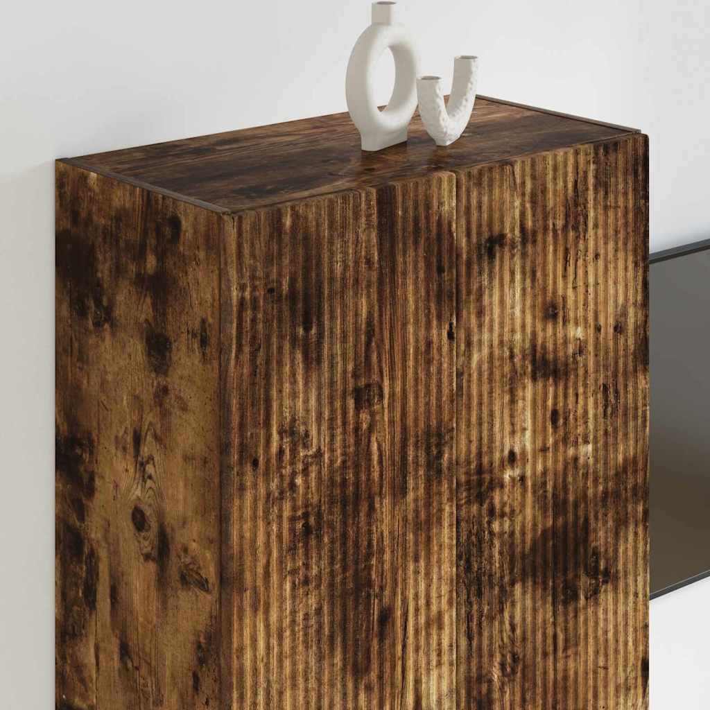 TV zidni ormar Zidne Dimljeni hrast 59,5 x 31 x 80 cm