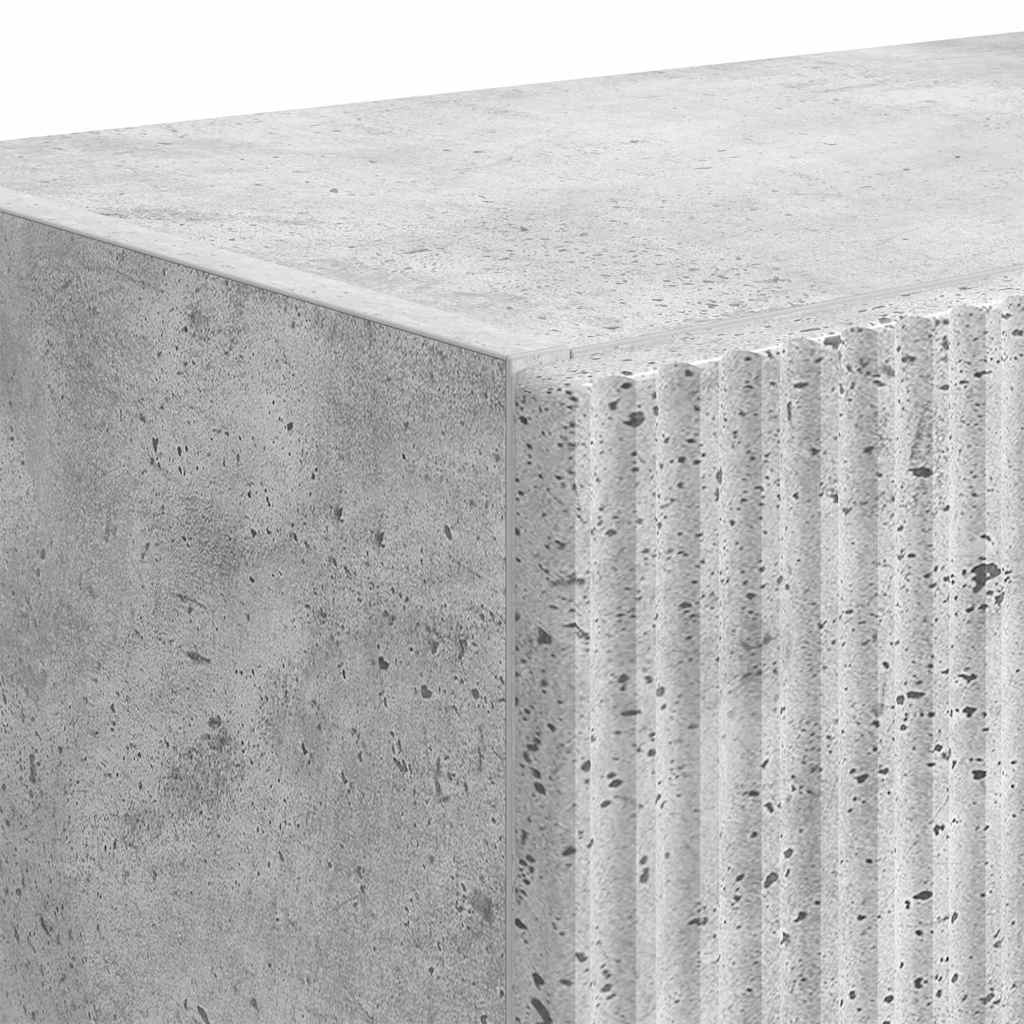TV zidni ormar Zidne Betonski sivi 59,5 x 31 x 100 cm
