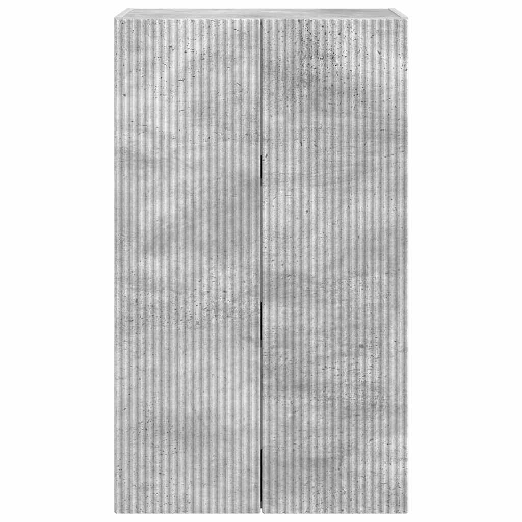 TV zidni ormar Zidne Betonski sivi 59,5 x 31 x 100 cm