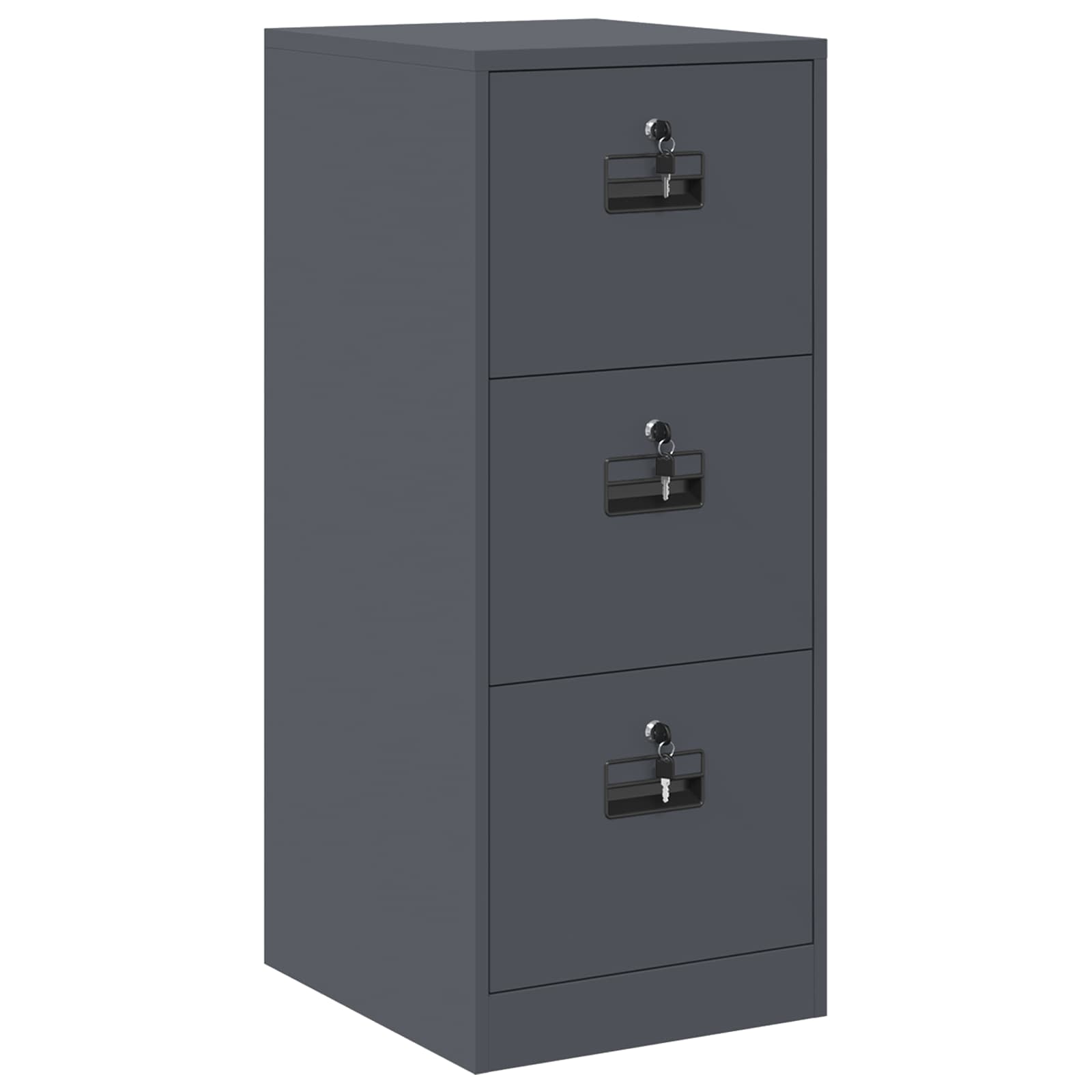 Kabinet za datoteke s ladicama Antracit 44 x 50 x 106.5 cm