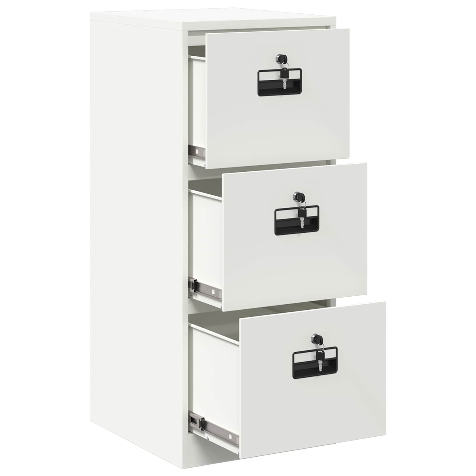 Kabinet za datoteke s ladicama Bijelo 44 x 50 x 106.5 cm