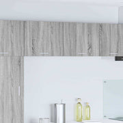 Viseći ormarić 2 pcs Siva Sonoma i bijela 50 x 31 x 40 cm