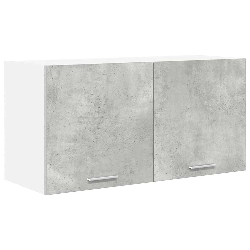 Viseći ormarić Betonski sivi 80 x 31 x 40 cm Konstruirano drvo