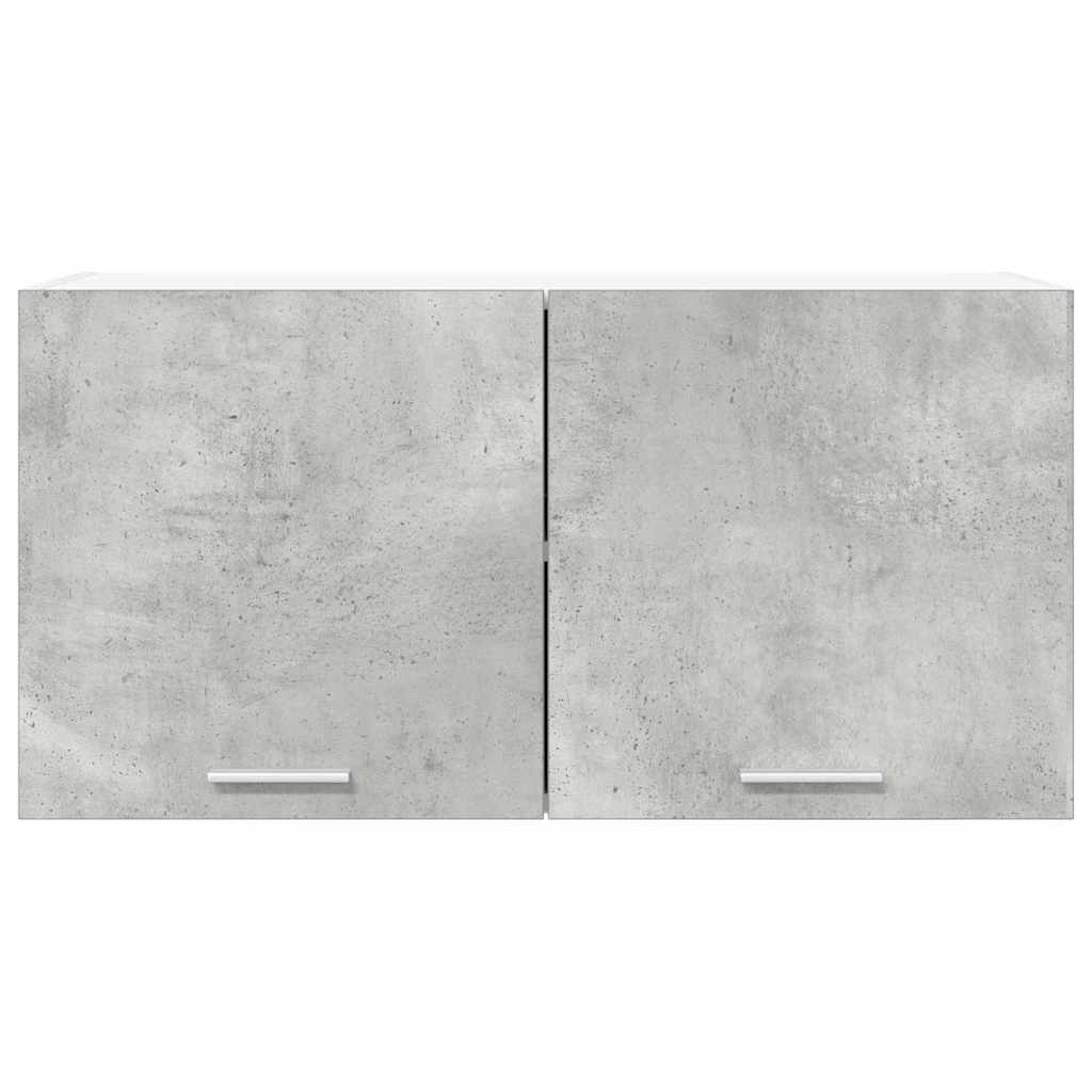Viseći ormarić Betonski sivi 80 x 31 x 40 cm Konstruirano drvo
