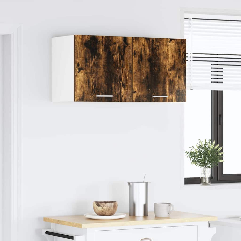 Viseći ormarić Dimljeni hrast 80 x 31 x 40 cm Konstruirano drvo