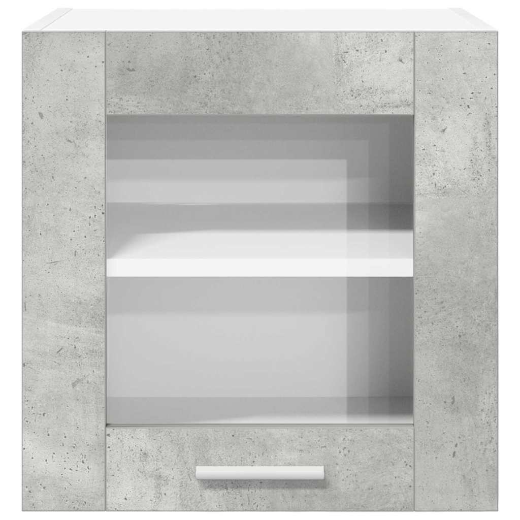 Viseći ormarić Betonski sivi 40 x 31 x 40 cm Konstruirano drvo