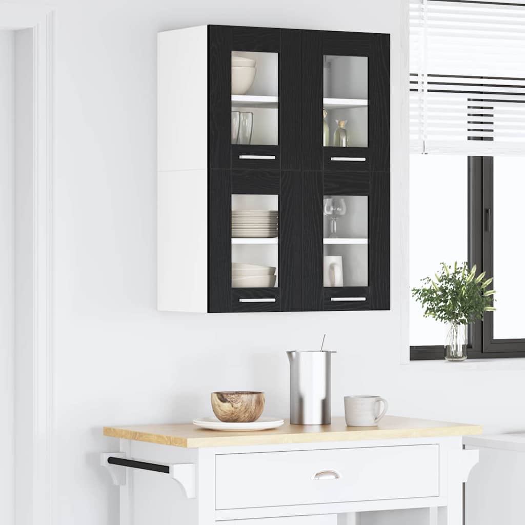 Viseći ormarić Crni hrast 60 x 31 x 40 cm Konstruirano drvo