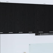 Viseći ormarić Crni hrast 60 x 31 x 80 cm Konstruirano drvo