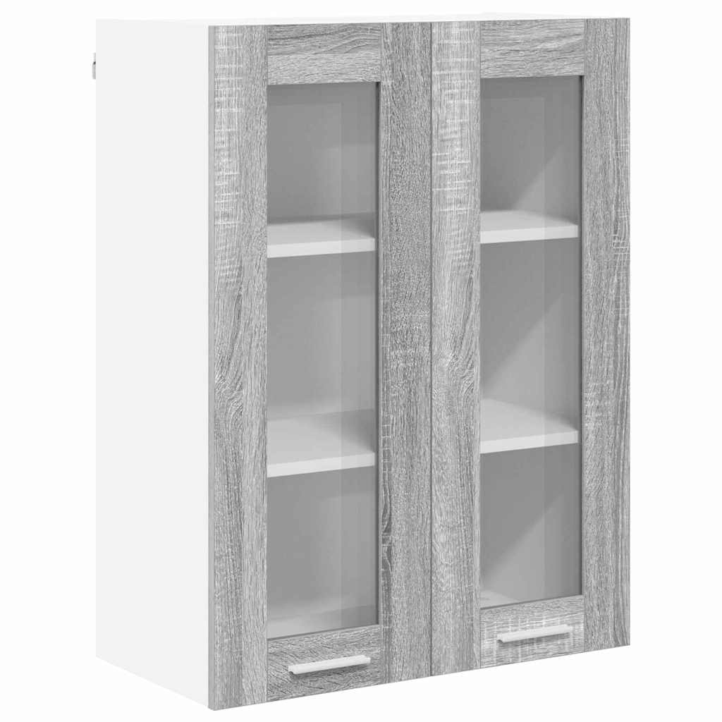 Viseći ormarić Siva Sonoma 60 x 31 x 80 cm Konstruirano drvo