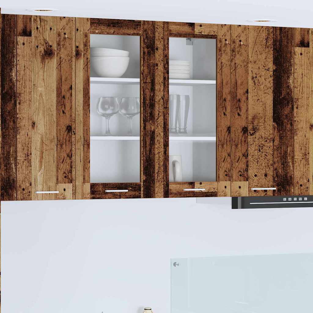 Viseći ormarić Staro drvo 80 x 31 x 80 cm Konstruirano drvo
