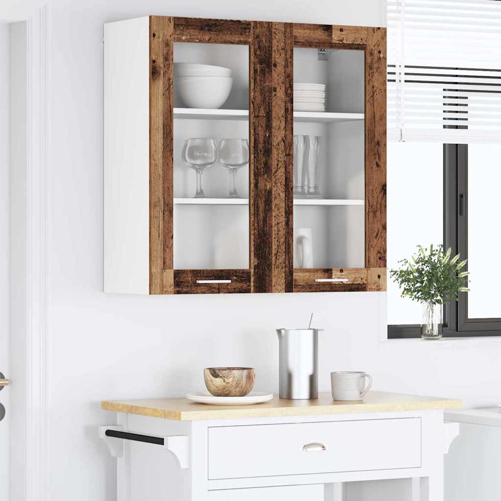 Viseći ormarić Staro drvo 80 x 31 x 80 cm Konstruirano drvo