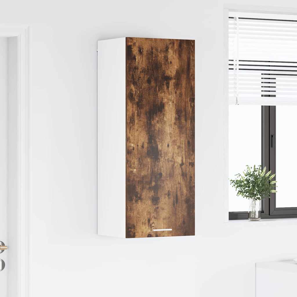 Viseći ormarić s pohranom Dimljeni hrast 40 x 31 x 100 cm
