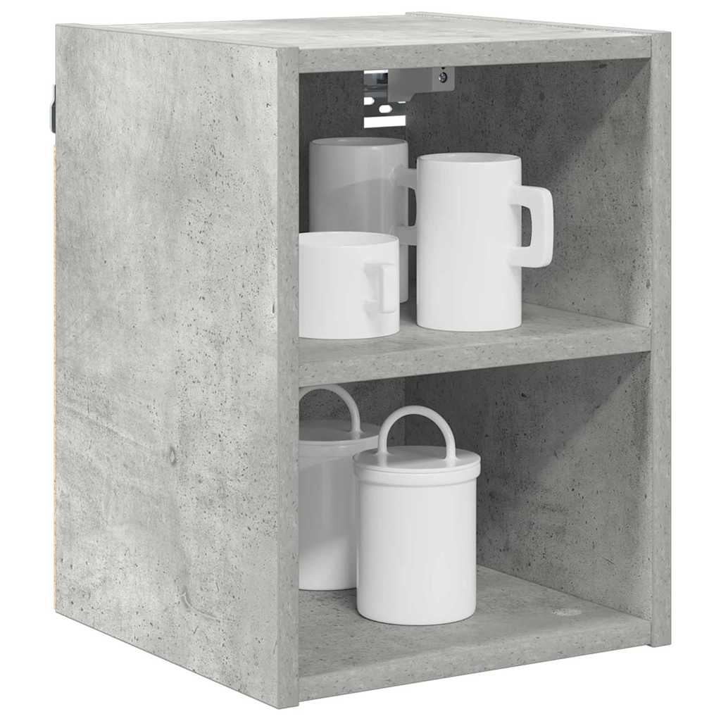 Viseći ormarić s pohranom Betonski sivi 30 x 29,5 x 40 cm
