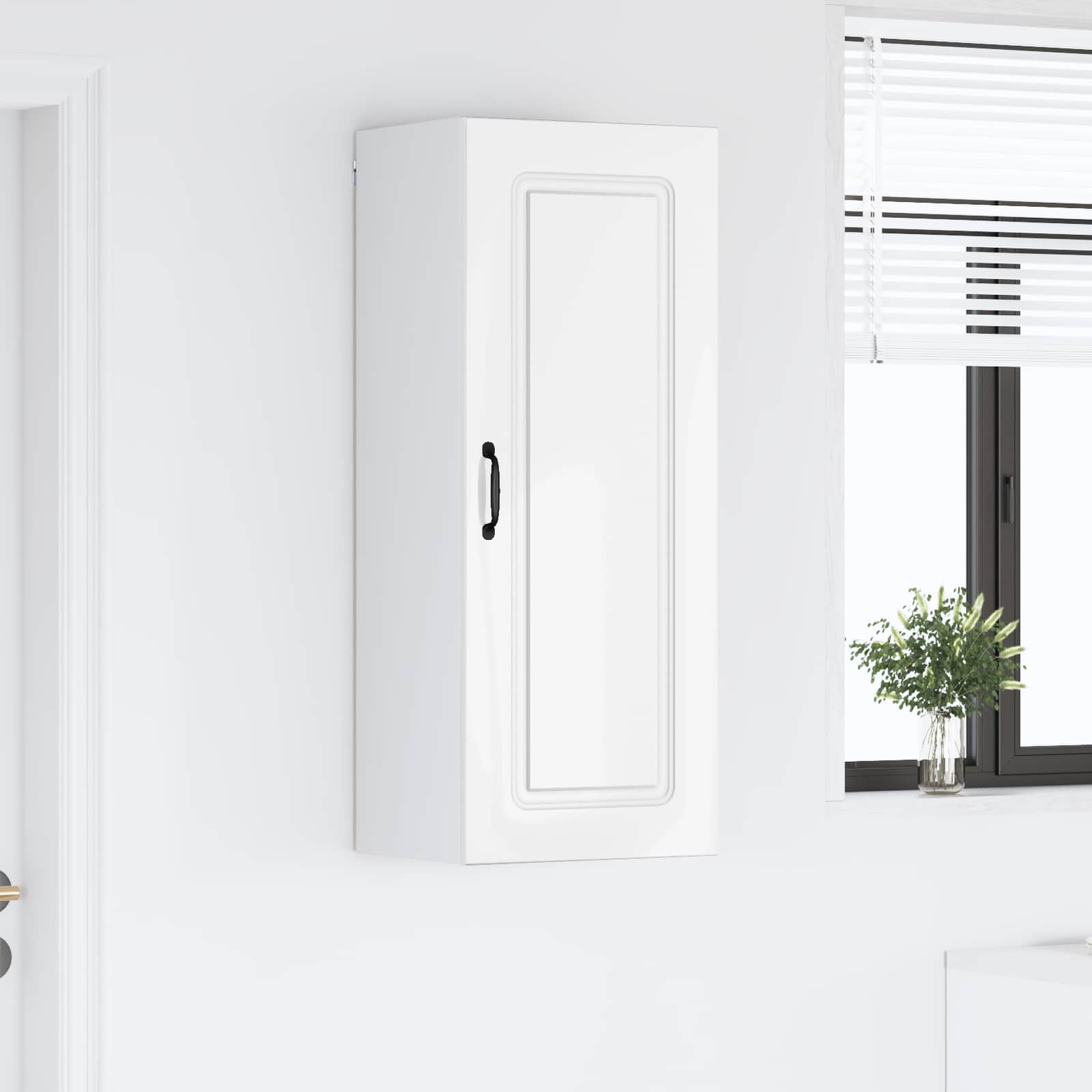 Ploča za perilicu posuđa s pohranom Kalmar Visoki sjaj bijela