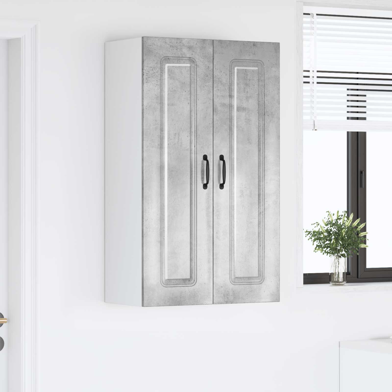 Ploča za perilicu posuđa Kalmar Betonski sivi 60 x 31 x 100 cm