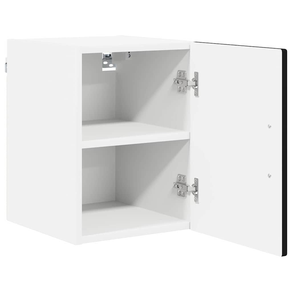 Ormar za Zid Lucca Crna 30 x 31 x 40 cm Konstruirano drvo
