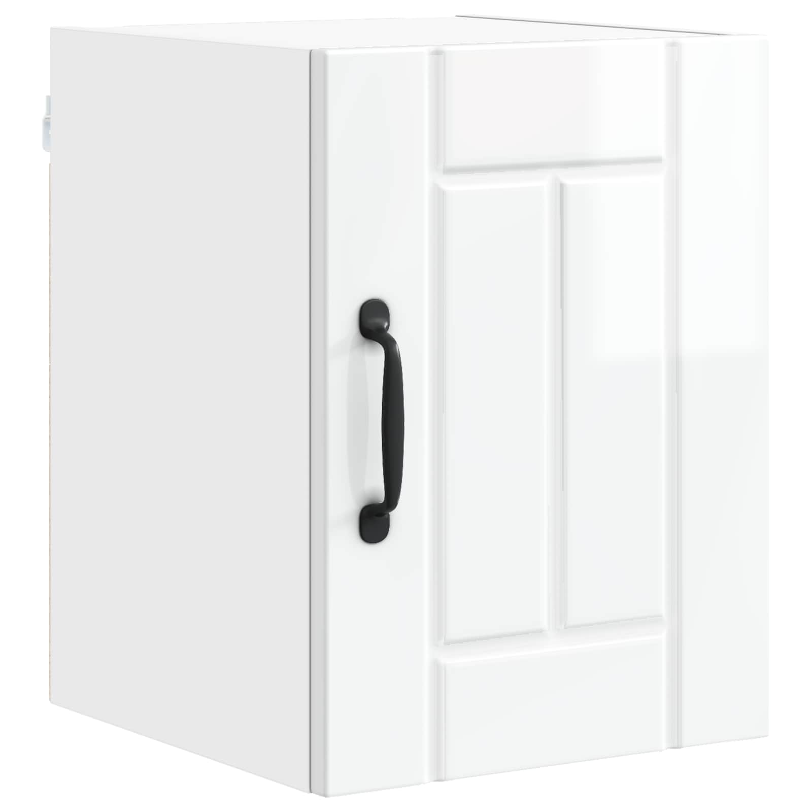 Ormar za Zid Lucca 2 pcs Bijela visokog sjaja 30 x 31 x 40 cm