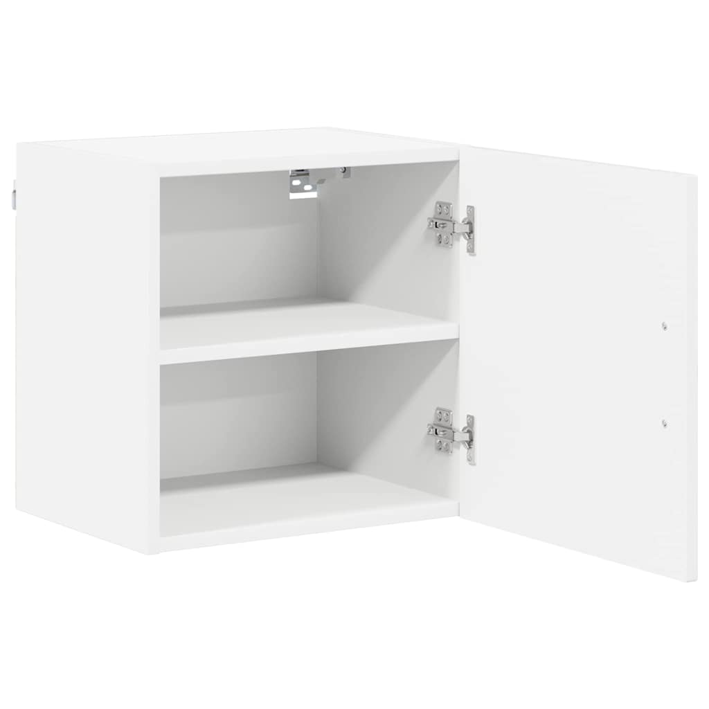 Ormar za Zid Lucca 2 pcs Bijela visokog sjaja 40 x 31 x 40 cm