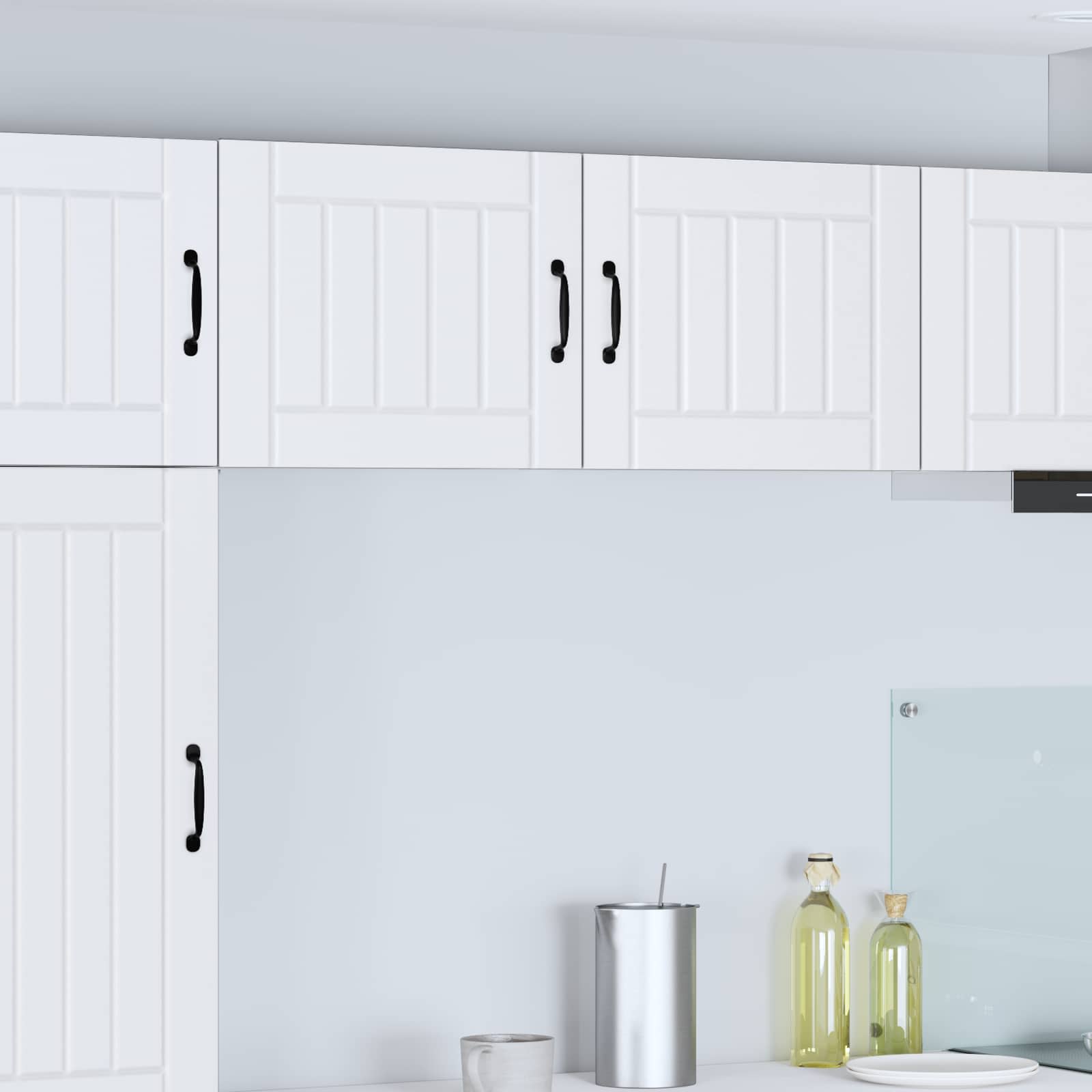 Ormar za Zid Lucca 2 pcs Bijela 50 x 31 x 40 cm