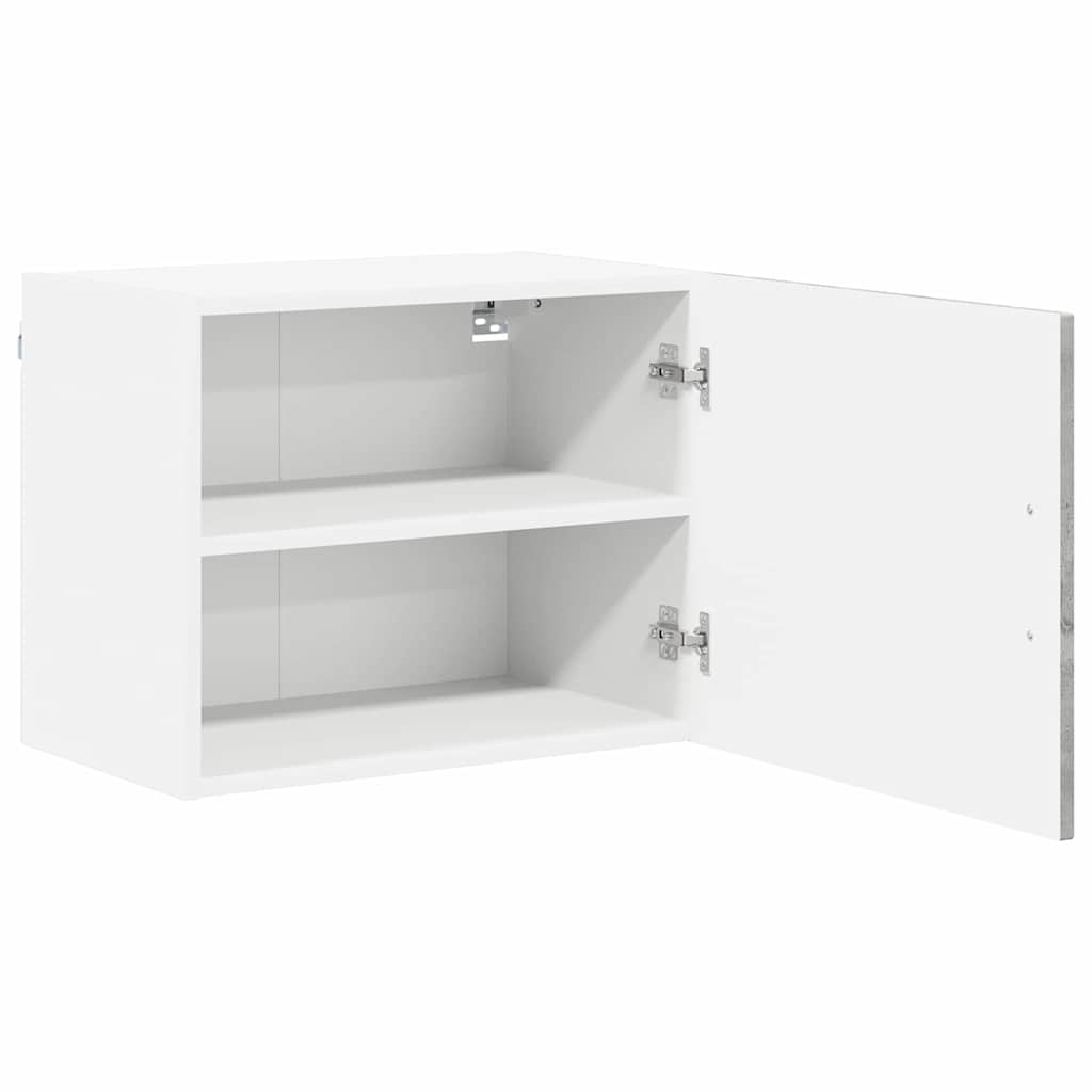 Ormar za Zid Lucca 2 pcs Betonska siva 50 x 31 x 40 cm