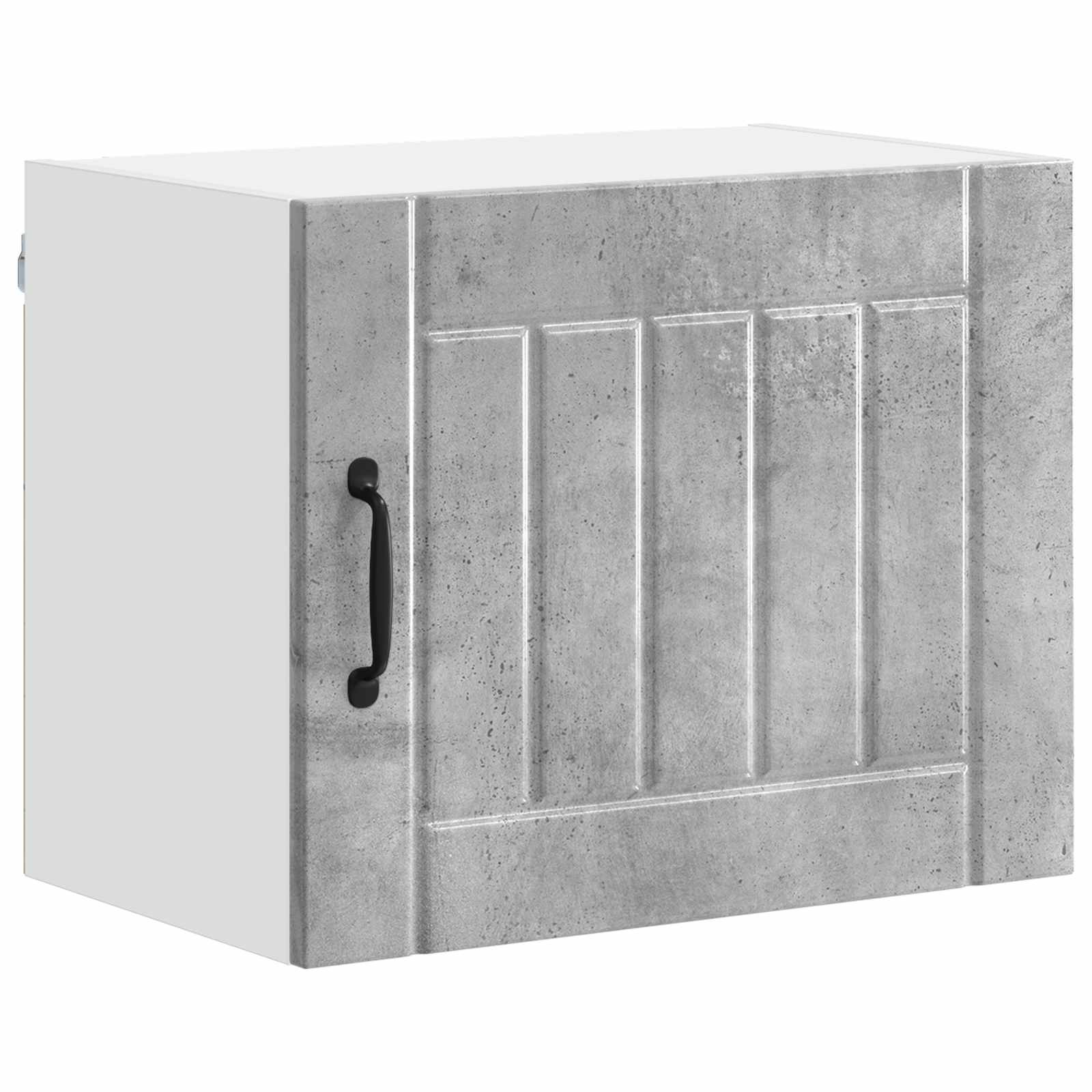Ormar za Zid Lucca 2 pcs Betonska siva 50 x 31 x 40 cm