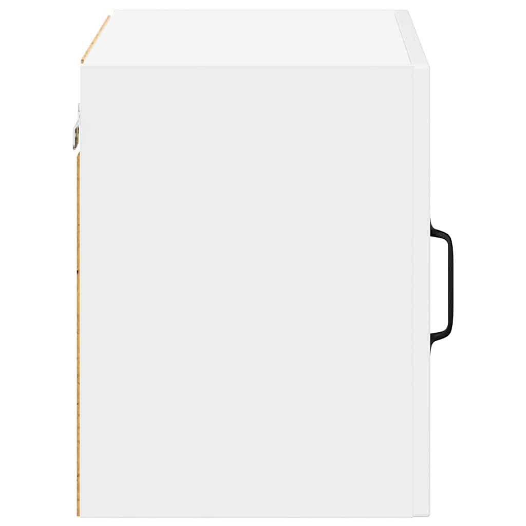 Ormar za Zid Lucca 2 pcs Bijela visokog sjaja 50 x 31 x 40 cm