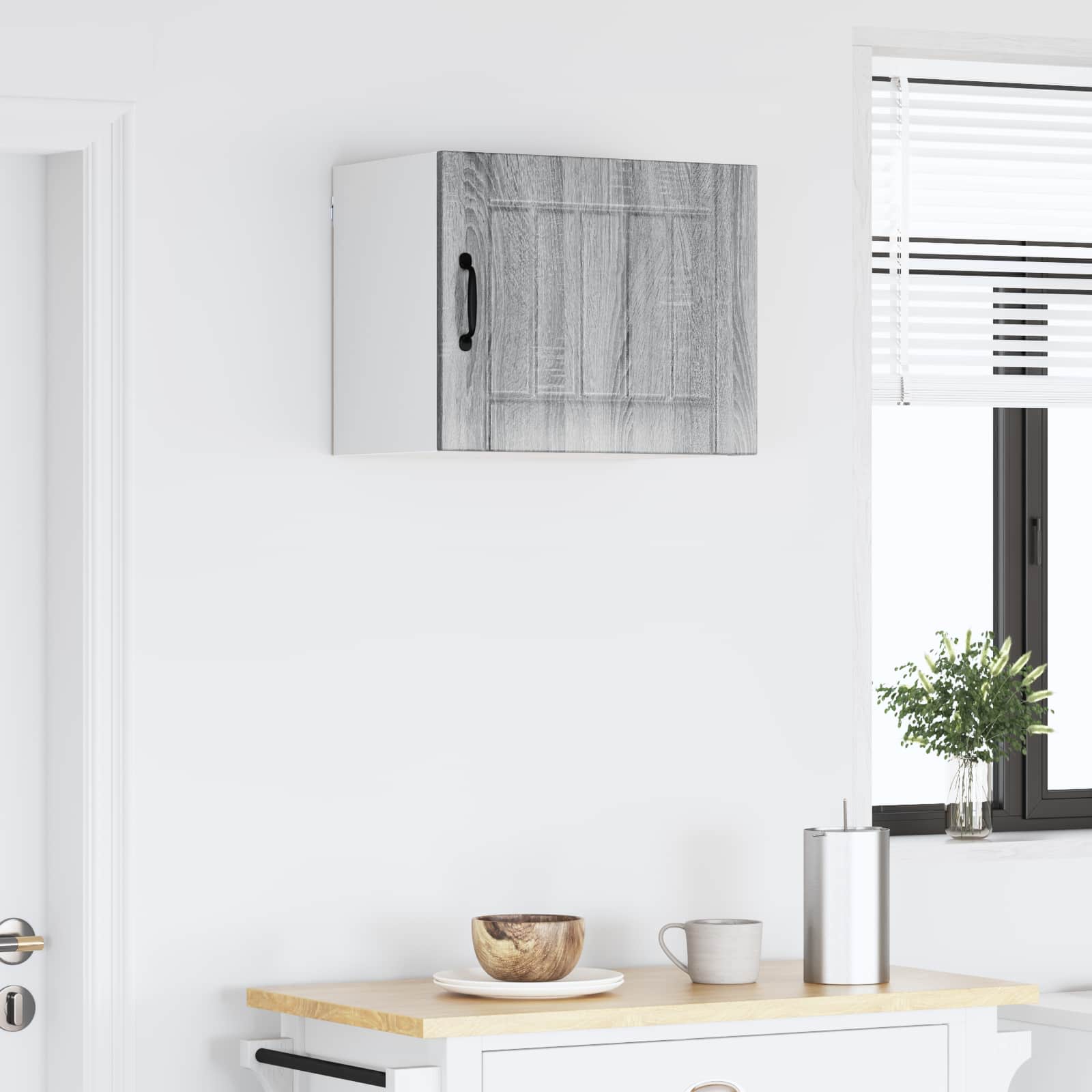 Ormar za Zid Lucca Siva sonoma 50 x 31 x 40 cm
