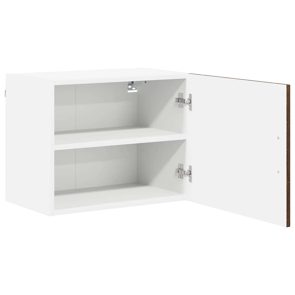 Ormar za Zid Lucca 2 pcs Smeđi hrast 50 x 31 x 40 cm
