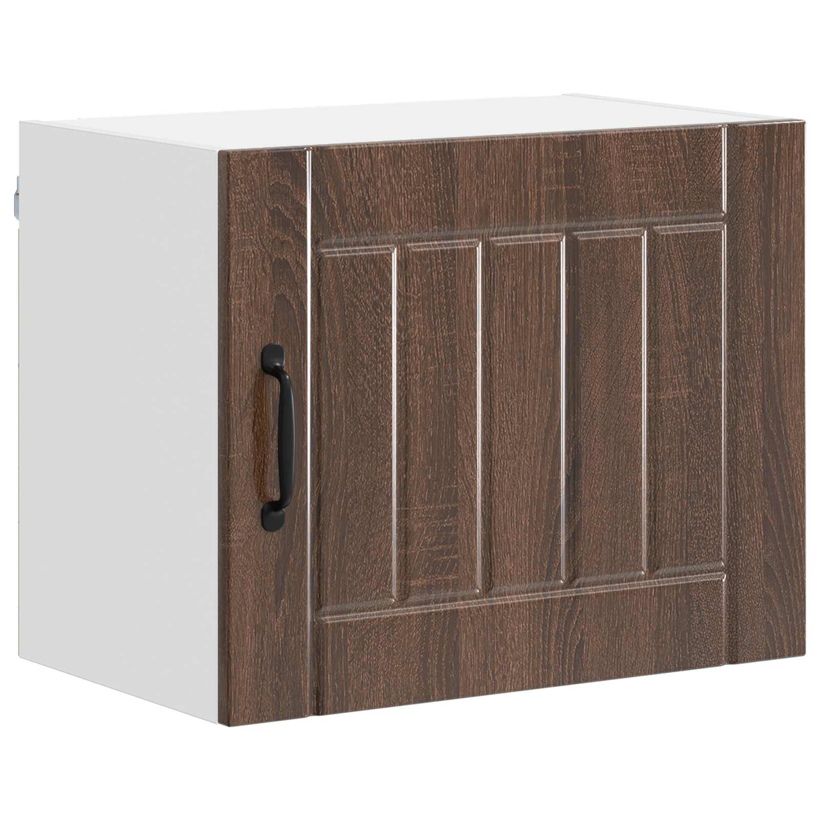 Ormar za Zid Lucca 2 pcs Smeđi hrast 50 x 31 x 40 cm
