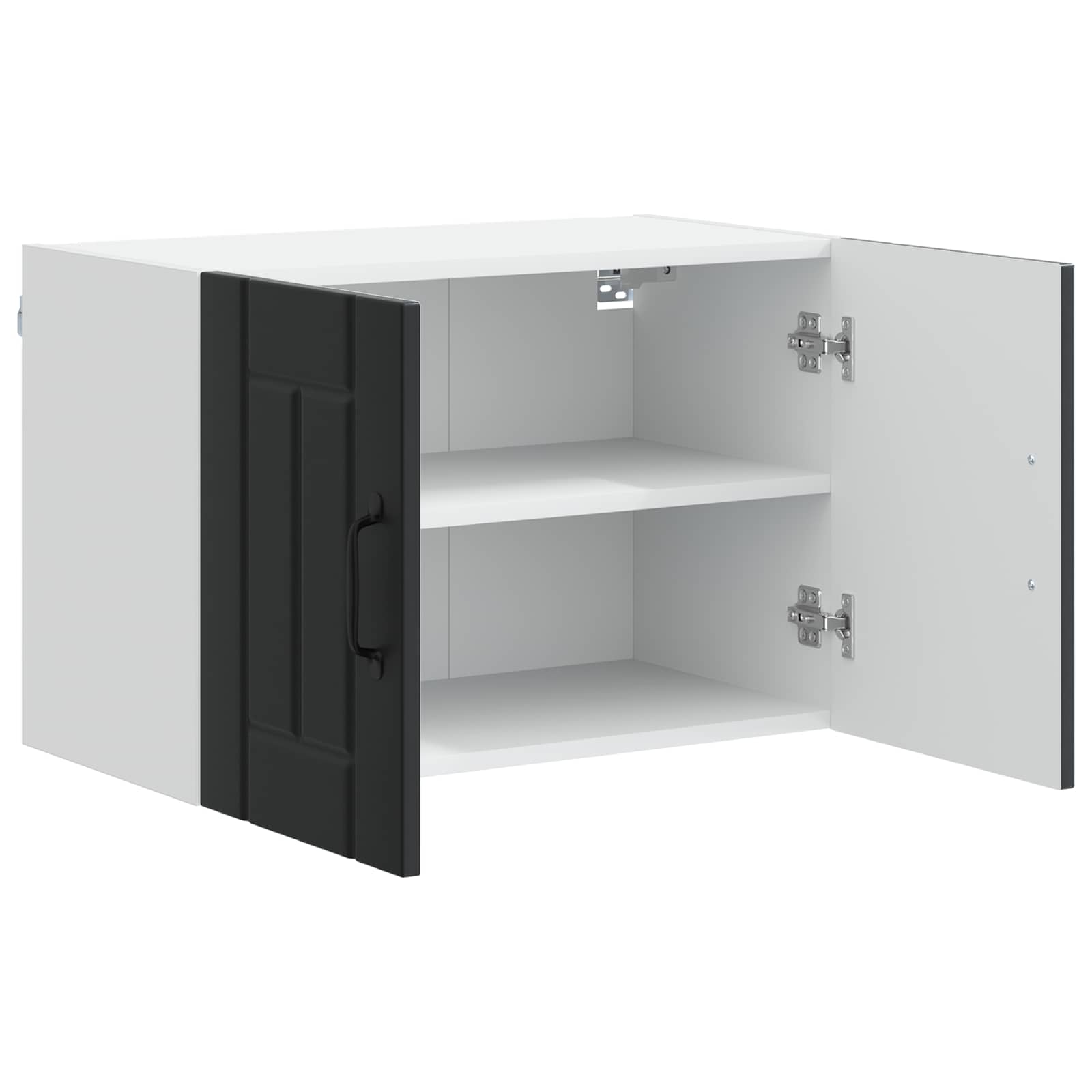 Ormar za Zid Lucca Crna 60 x 31 x 40 cm Konstruirano drvo