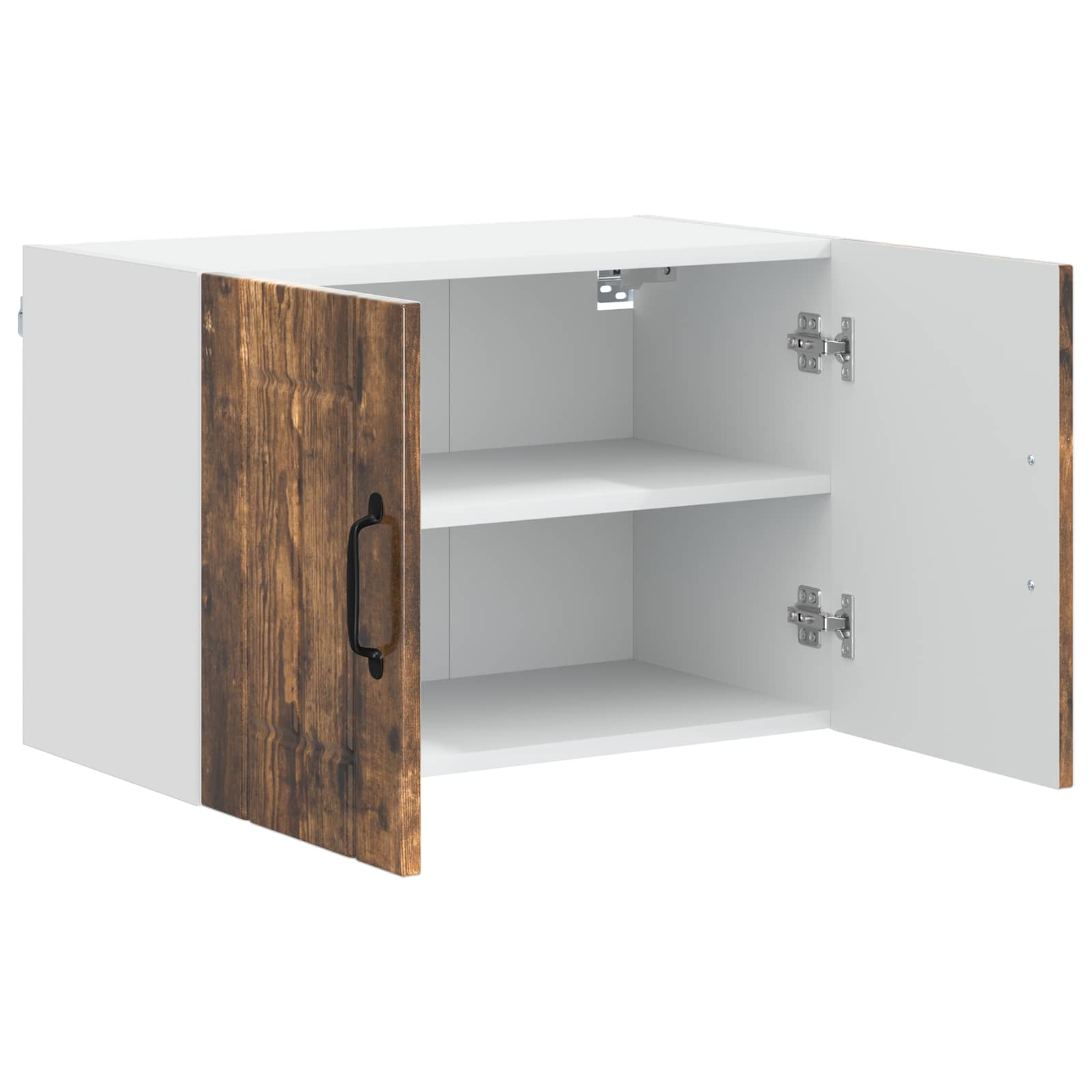 Ormar za Zid Lucca 2 pcs Dimljeni hrast 60 x 31 x 40 cm