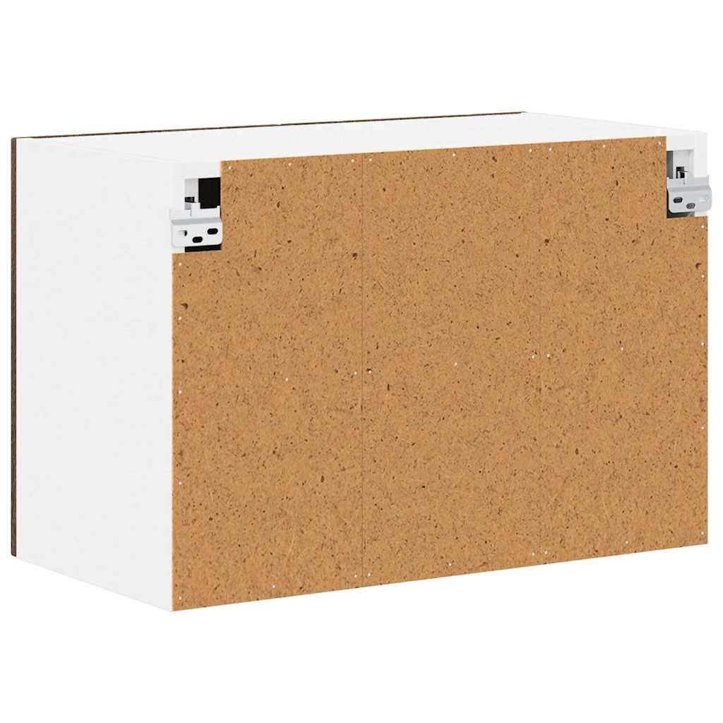 Ormar za Zid Lucca 2 pcs Smeđi hrast 60 x 31 x 40 cm
